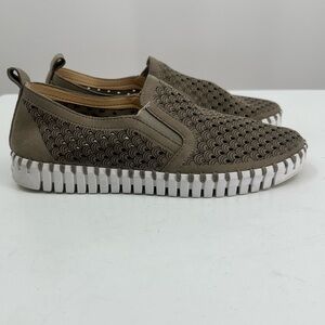 Ilse Jacobsen Women's Tulip 140WOM-410 Slip-on Shoe Gray Womens 38